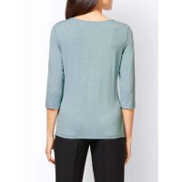 Designer-Shirt m. Cut-Outs, kalkmint