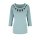 Designer-Shirt m. Cut-Outs, kalkmint