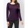 Crewneck sweater, berry