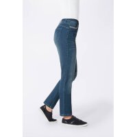 Jeans with embroidery, blue used