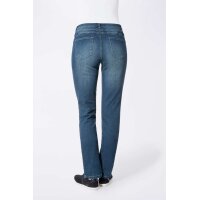 Jeans with embroidery, blue used