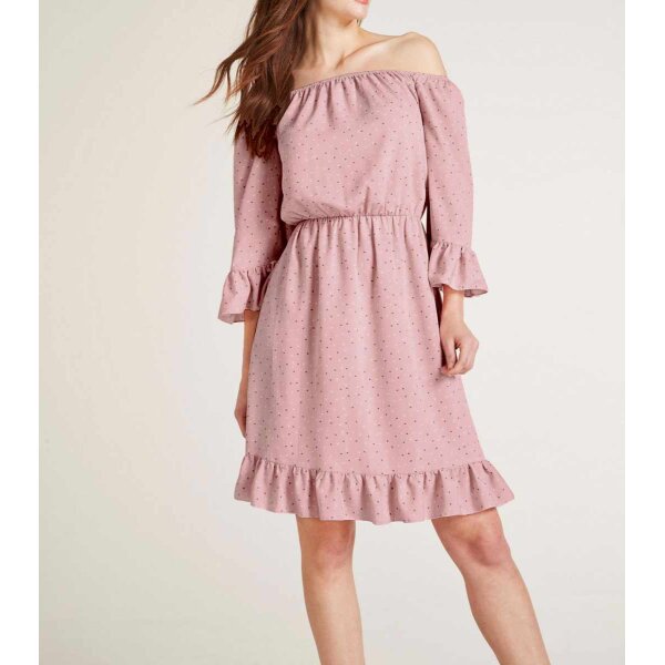 Carmen dress, rosé