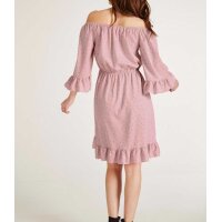 Carmen dress, rosé