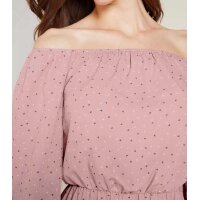 Carmen dress, rosé