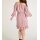 Carmen dress, rosé