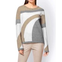 Comfort sweater, sesame-grey