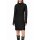 Designer-Strickkleid, schwarz