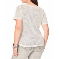 Netzpullover, creme