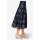 Evening skirt, navy-silver