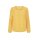 Designer-Ajourmusterpullover, gelb