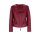 Designer-Lederjacke, kirsche
