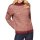 Designer-Grobstrickpullover, kirsche-apricot