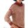 Designer-Grobstrickpullover, kirsche-apricot