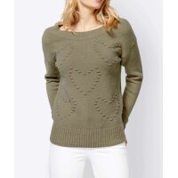 Comfort sweater, mud