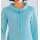 Two-in-one sweater, aqua marine