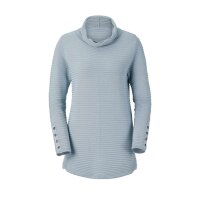 Rippenstrickpullover, grau