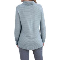 Rippenstrickpullover, grau