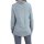 Rippenstrickpullover, grau