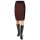 Skirt, red brown - black