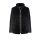 Jacket with weave fur, black