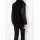 Jacket with weave fur, black