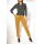Cord stretch trousers, ochre