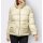 Marken-Steppjacke m. Fellimitat, sand