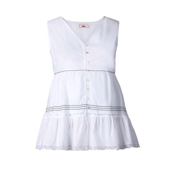 Blouse top, white
