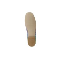Ballerina flat with glitter look, multicolour