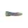 Ballerina flat with glitter look, multicolour