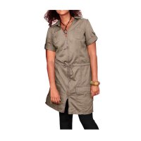 Safaristyle-Kleid, khaki