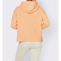 Sweatshirt with hood, apricot