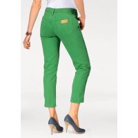 Marken-7/8-Jeans, grün