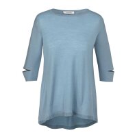 Designer-Wollpullover, aquamarin