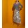 Lyocell panel skirt, ecru-ochre-grey