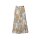 Lyocell panel skirt, ecru-ochre-grey