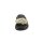 Braid look mule with metalic trim, black-golden coloured