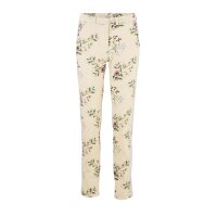 Jersey-Druckhose, beige-bunt