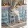 Jersey print trousers, beige-multicolour