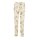Jersey print trousers, beige-multicolour