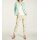 Jersey print trousers, beige-multicolour