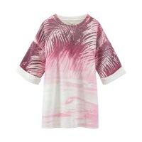 Marken-Sweatshirt, rosa