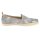 Slipper, beige-grau-hellblau