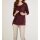 Shirt with lace, bordeaux