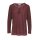Shirt with lace, bordeaux