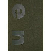 Штаны с начесом, оливково-зеленые