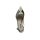 Cowhide nappa leather sling pumps, black-beige