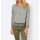 Designer-Bluse m. Spitze, schilf