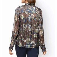 Blouse + top, brown-multicolour