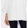 Stand-up collar blouse with cut-outs, white